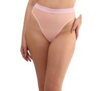 Playful Promises Women's Icon Blush Pink 'High Waist Thong' | Size: 24