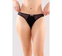Playful Promises Women's Stephanie Black Lace Brief | Size: 24