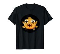 Playful Puffer Fish Logo for Sea Explorers T-Shirt