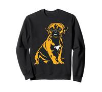 Playful Pug Cartoon Sweatshirt