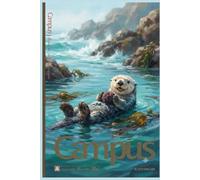 Playful Sea Otter Ocean Journal: Cute Marine Animal & Coastal Waves Notebook for Thoughts, Inspiration and Daily Writing: Lined Pages, 6x9 Inches, 200 ... Diary and Unique Gift for Wildlife Lovers