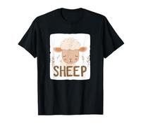 Playful Sheep Graphic for a Relaxing Day T-Shirt