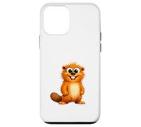 Playful Smiling Mascot Character Case for iPhone 12 mini