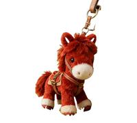Playful Textured Horse Grip in 7 Refined Colors for Practical Use or Thoughtful Gift Soft Horse Keychain