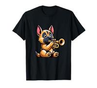 Playful Trumpet Malinois Joyful Melody T-Shirt