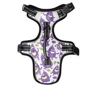 Playful Vegetable Monsters Mauve Reflective Dog Walking Gear for Monkey Night Walking Accessories Vest for Dogs Large chalecos para Perros