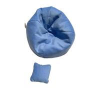 Playfully Doll Couch With Bright Design Lazy Sleep Sofa Bed For Stuffed Toy Compact Home Decors Creative Gift Soft Fabric Doll Sleep Couch