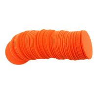 Playfully Ever After 2 Inch Orange 58pc Stiff Felt Circles