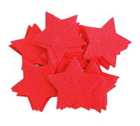 Playfully Ever After 3 Inch 45pc Felt Stars (Red), Crafting Supplies