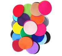 Playfully Ever After Mixed Color Assortment of Craft Felt Circles (4 Inch - 100pc)