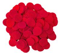 Playfully Ever After Red Craft Felt Circles (1.5 Inch - 94pc)