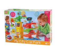 PlayGo 2802-Mijn stad-parkeerplaats, garages