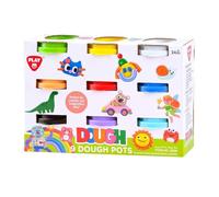 Playgo clay set colorful toys 9 colors - 9x56gram