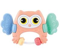 PlayGo Peekaboo Rattle Grip Toy Owl with 2 Wings See and Hide Colourful