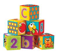 Playgro 0183838 Splash and Learn Bath Blocks - 6 pcs for Baby Infant Toddler Children, Playgro is Encouraging Imagination with STEM/STEM for a Bright Future - Great Start for a World of Learning