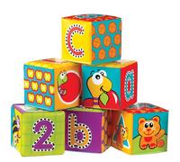 Playgro 0183838 Splash and Learn Bath Blocks - 6 pcs for Baby Infant Toddler Children, Playgro is Encouraging Imagination with STEM/STEM for a Bright Future - Great Start for a World of Learning