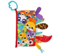 Playgro- Animals World Sensory Book, Multicolore, P0187967
