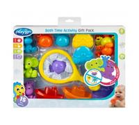 Playgro Splash & Explore Bath Time Activity Gift Pack - 15-Piece Baby Bath Toys for Sensory Development and Bathtime Fun - Mould-Free and Chew-Safe Bathtub Toys for Educational Play - 6+ Months
