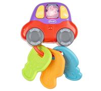 Playgro Beep and Play Keys, Interactive Baby Rattle Keyring, Musical Awakening Teething Toy, from 6 Months