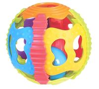 Playgro, Colourful Shake Rattle and Roll Ball, 6 Months and up, Multicolored