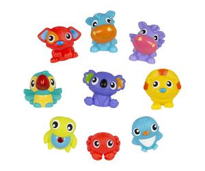Playgro First Fun Floaties Pack, Fully Sealed Attractive Baby Bath Toy for Senso