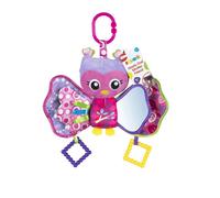 Playgro Hooty Owl Stroller Friend Clip On Pram Toy Playgro Multicolor