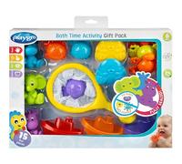 Playgro Splash & Explore Bath Time Activity Gift Pack - 15-Piece Baby Bath Toys for Sensory Development and Bathtime Fun - Mould-Free and Chew-Safe Bathtub Toys for Educational Play - 6+ Months