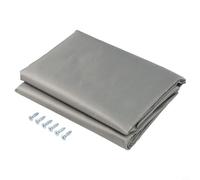 Playground Canopy Cover 132x228cm Sun Rain Protection(Gray 190T)