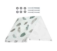 Playground Canopy Cover, Swing Set Tarp, Uv Protection Shade Sail Weather Resistant Playground Sun Shade, Pergola Roof Fabric Accessory Treehouse Jungle Gym Cover Outdoor Shelter 3.58 .48 Feet
