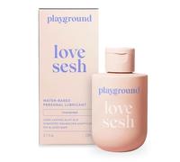 Playground Love Sesh, Water-Based Personal Lubricant with Natural Ingredients, Safe to Use with Latex Condoms, Lube for Men, Women, and Couples, Unscented, 3.7 Fl. Oz.