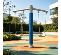 Playground Padding for Backyard, Post Padded Wrap Around, Customizable | Tall 4ft/ 120cm Pillar Protector, Soft Rod Cover, for Courts Outdoor Indoor Playgrounds