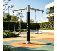 Playground Padding for Backyard, Post Padded Wrap Around, Customizable | Tall 4ft/ 120cm Pillar Protector, Soft Rod Cover, for Courts Outdoor Indoor Playgrounds