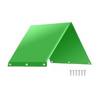 Playground Swing Set Cover Outdoor Replacement Tarp Durable Fabric Play Tent for Kids Design Awning (Green, 132x228cm)