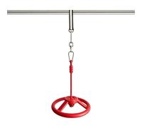 Playground Training Wheel - Rotatable Easy Setup Strength Building - Obstacle Course Swing Wheel,for Backyard Gym Amusement Park Yard Over 5 Years Old Girls Teens Adults