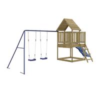 vidaXL Outdoor Playset Impregnated Wood Pine playset wooden playset