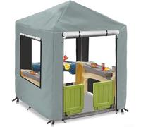 Playhouse Cover for Kids, 420D Oxford, Weatherproof Features for Step2 and Similar Brands