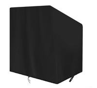 Playhouse Cover for Outside, 210D Oxford Waterproof Dust Protector with Drawstring, Rain Proof Shelter for Kidkraft Wooden Play Houses, 198x129x129cm, Black