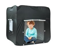 Playhouse for - Foldable Outdoor Play Tent, Sensory Enclosure for Kids, Adventure Fort | Clamp Box Structure, Jar Corner Retreat