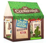 Playhouse for Kids Indoor, Kids Play Tent, Toys for Boys and Girls Children Clubhouse Tent with Roll-up Door and Windows