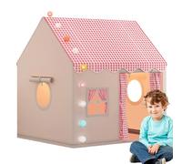 Playhouse Kids Indoor - Cozy Tent House, Private Den For Boys Girls, Large Space Bed Tent | Indoor Pop Up Playhouse For Toddllers, Secret Play Fort For Bedroom, Story Time, Naptime, Or Pretend Games