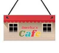 Playhouse Sign Personalised CAFE Sign For Child Daughter Son Playroom Sign