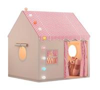Playhouse Tent Indoor - Spacious Secret Fort, Soft Bed Cover | Lightweight Kid Play Tent With Easy Setup Feature, Ideal Cozy Spot For Creative Games Birthday Parties Sleepovers Quiet Time Reading