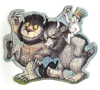Playhouse Where The Wild Things are 23-Piece Die-Cut Shaped Mini Puzzle for Kids
