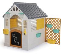 Dolu Kids Garden Playhouse With Fence - White