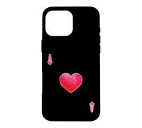playing Card Ace of Hearts Skat Poker Case for iPhone 16 Pro Max