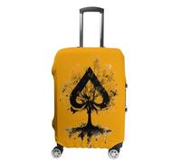 Playing Card Ace-s Tree Luggage Case Cover Protective Suitcase Covers Anti Scratch Baggage Washable Fits 19-32 Inch S