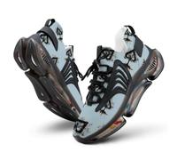 Playing Card Ace-s Tree Men's Running Shoe | Elastic Cushioned Breathable Mesh Non Slip Support Shock Training Comfort