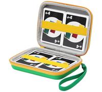 Playing Card Case, UNO Card Game Case Holder Holds up to 300+ Game Cards | Playing Cards Storage Box for UNO Card Travel Outdoor Gaming Camping Storing (Green)
