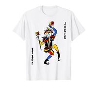 Playing Card Joker Card Costume Fancy Dress Groups T-Shirt