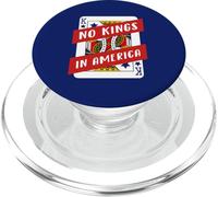 Playing Card No Kings In America Pro-Democracy Patriotic PopSockets PopGrip for MagSafe